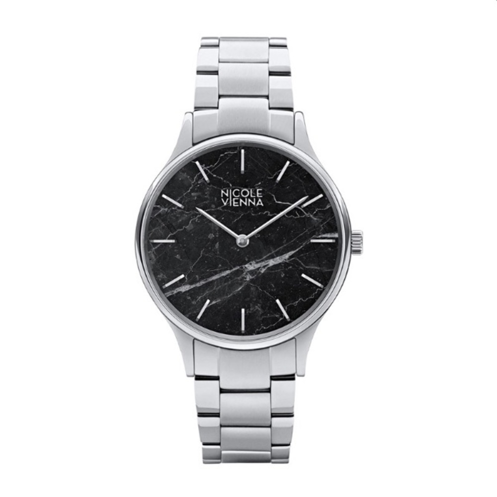 Nicole Vienna Black Marble Watch Soir N°47 Link